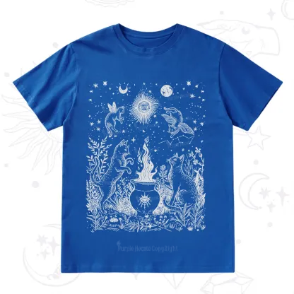 Purplehecate Midnight Meowgic Moon Ritual T-Shirt