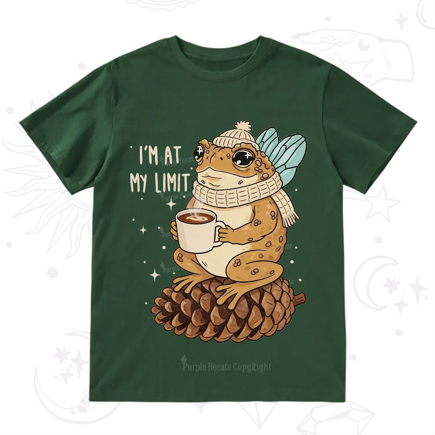 Purplehecate I'm At My Limit Funny Frog T-Shirt