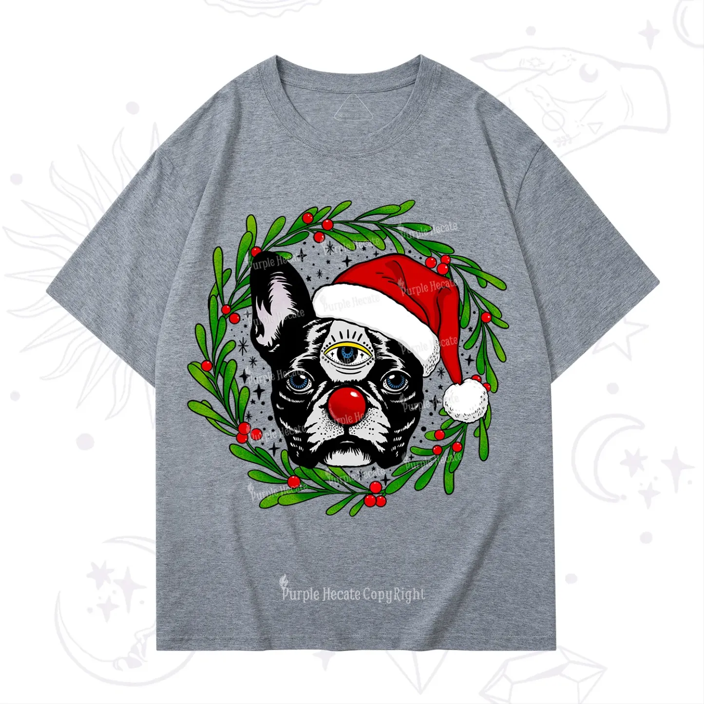 Purplehecate Like A Boss Christmas T-Shirt