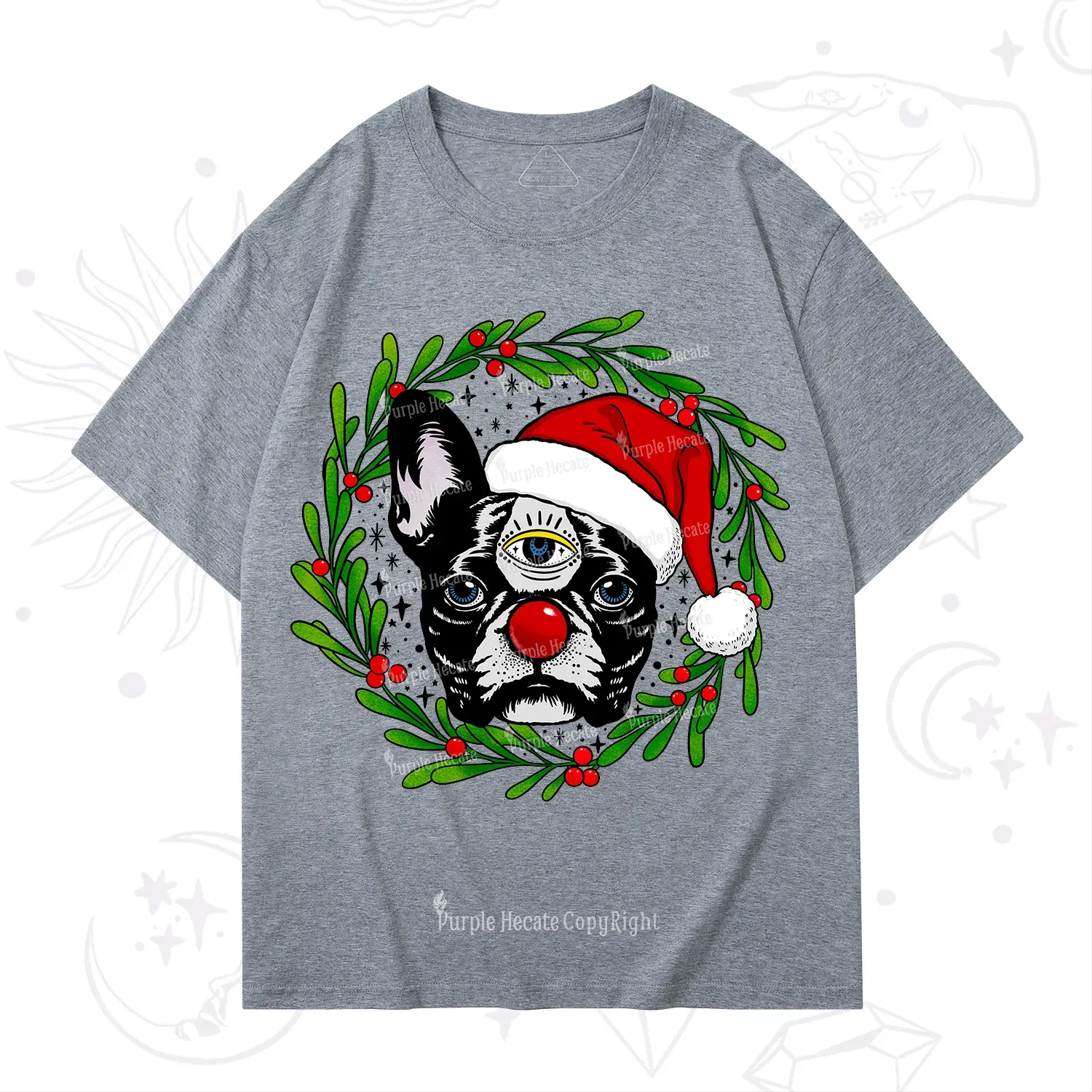 Purplehecate Like A Boss Christmas T-Shirt