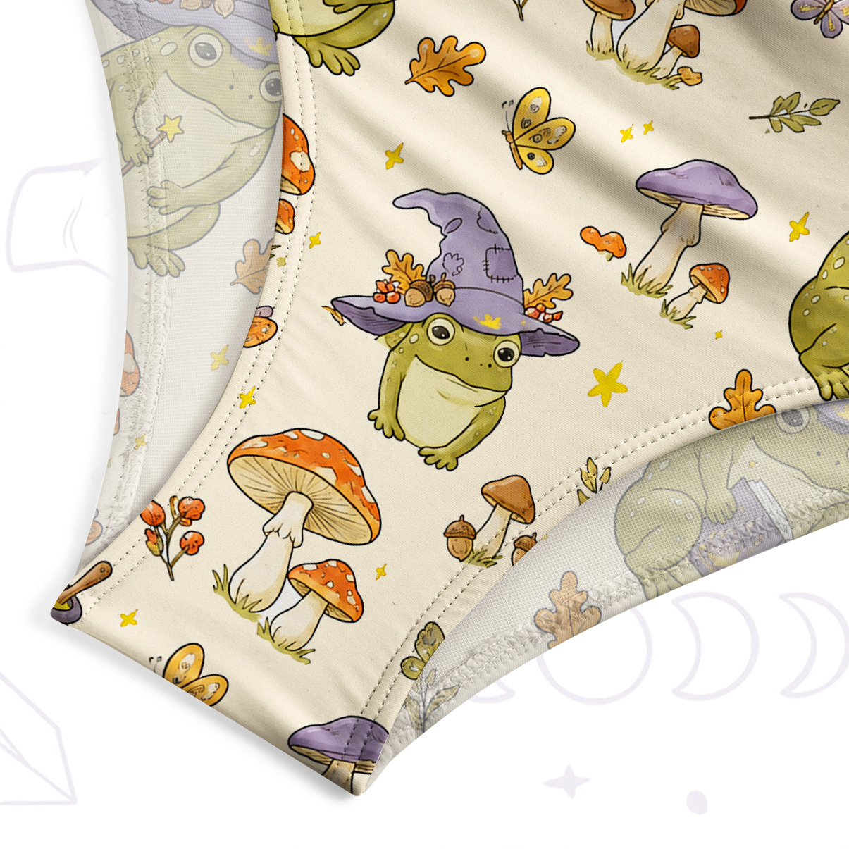 Purplehecate Wizard Frog One-Piece Swimsuit