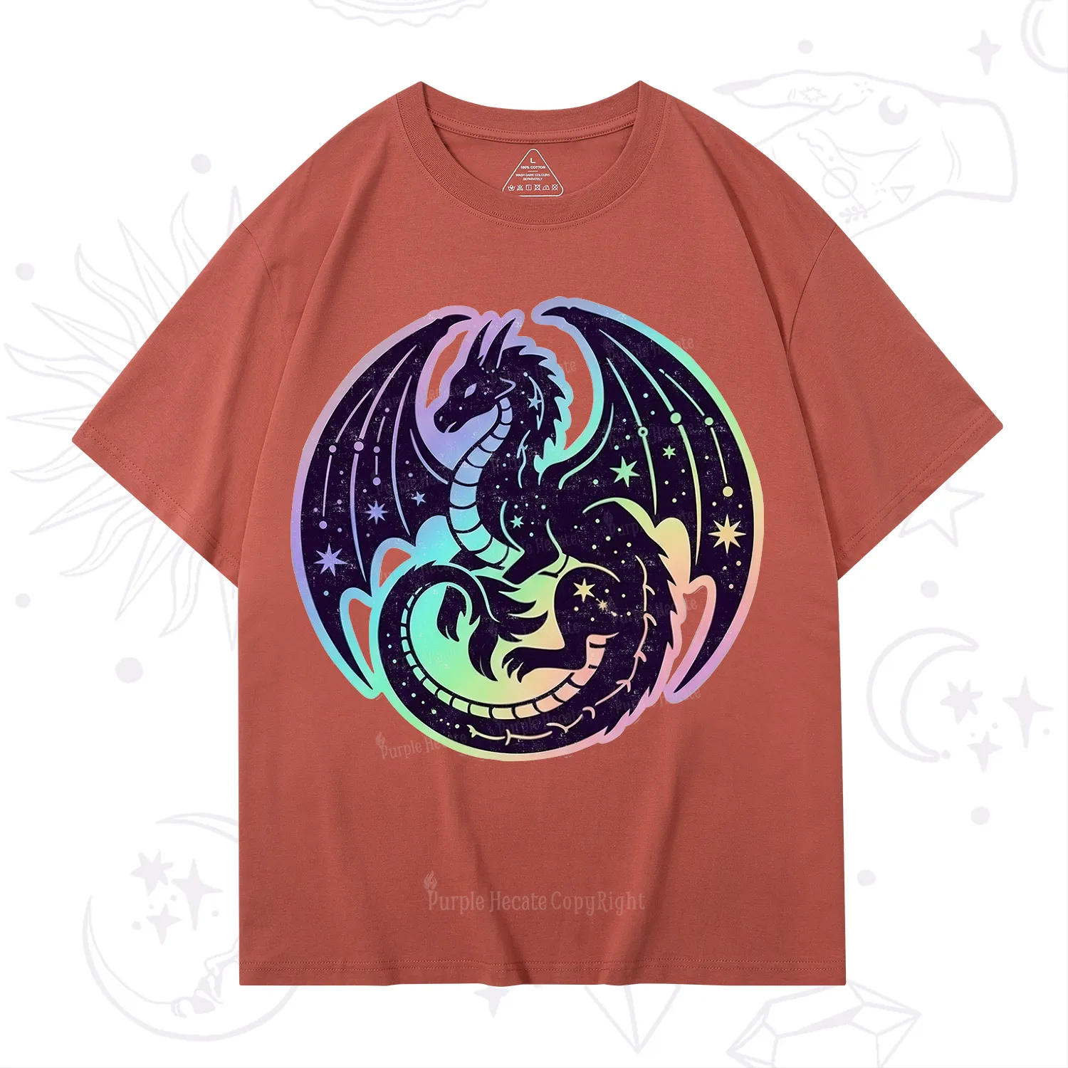 Purplehecate Cosmic Dragon T-Shirt