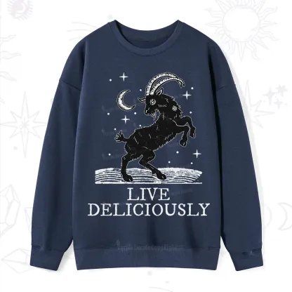 Purplehecate Live Deliciously Sweatshirt