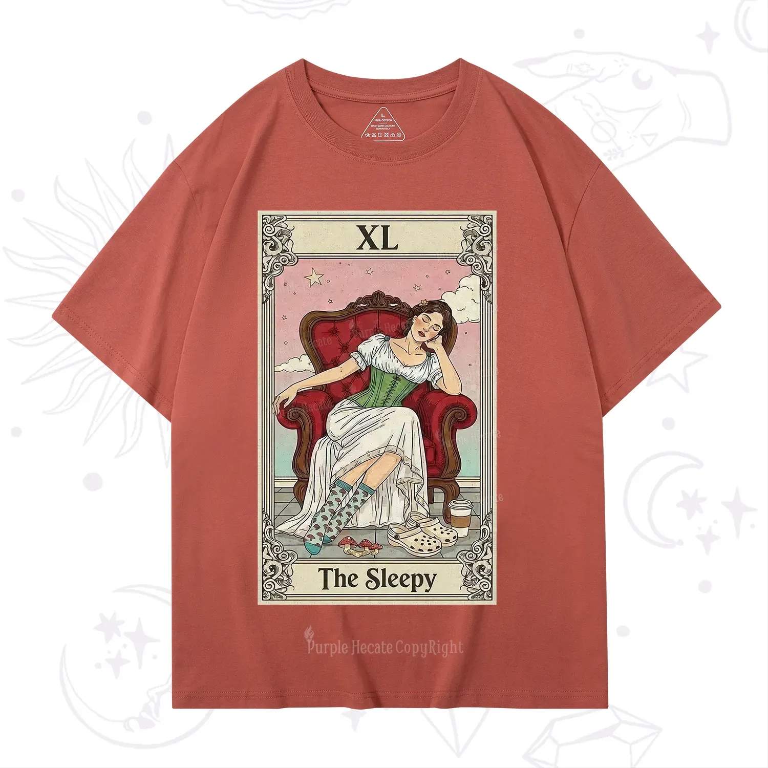 Purplehecate The Sleepy Tarot T-Shirt