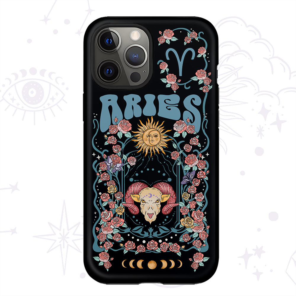 Purplehecate Aries Spirit Zodiac Phone Case