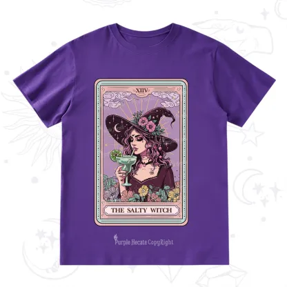 Purplehecate The Salty Witch Tarot T-Shirt
