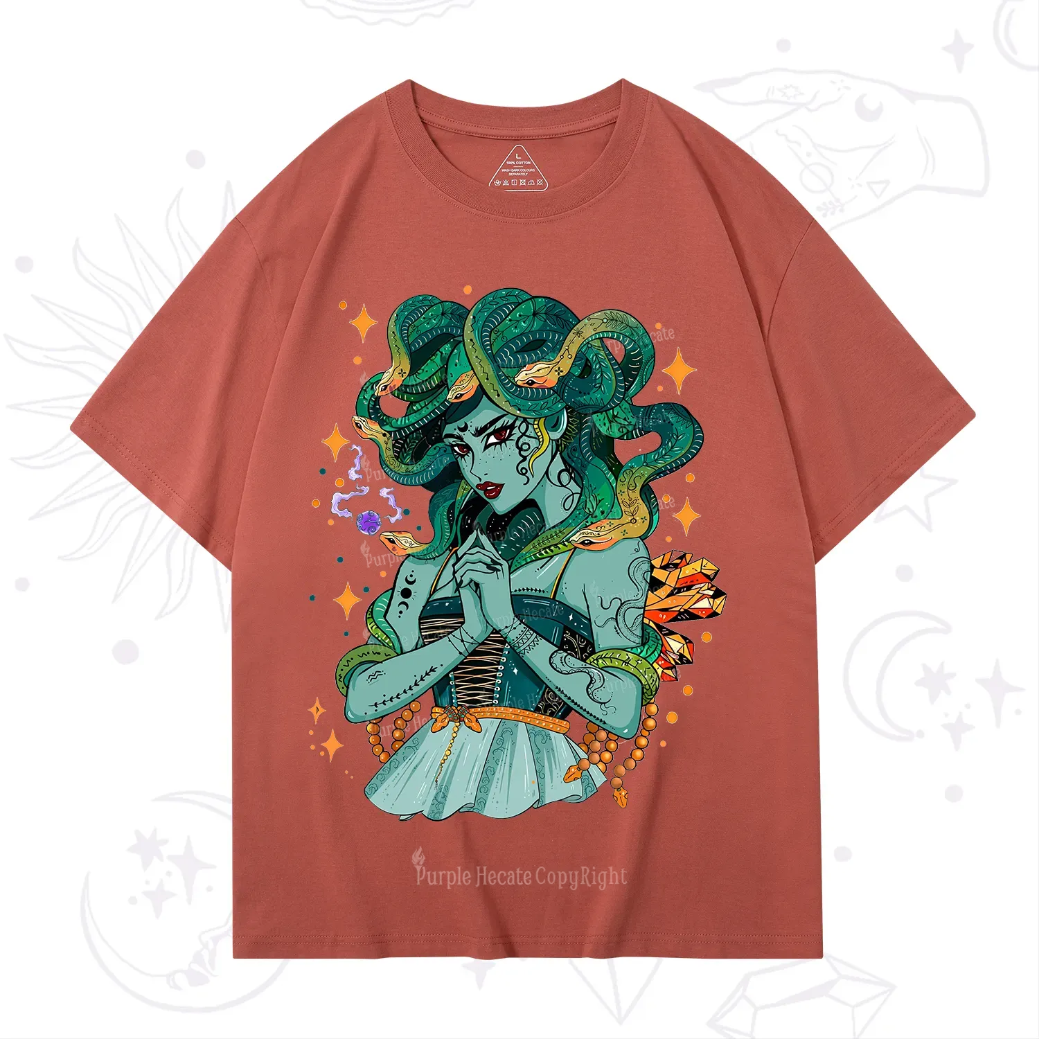 Purplehecate The Gorgon Medusa T-Shirt