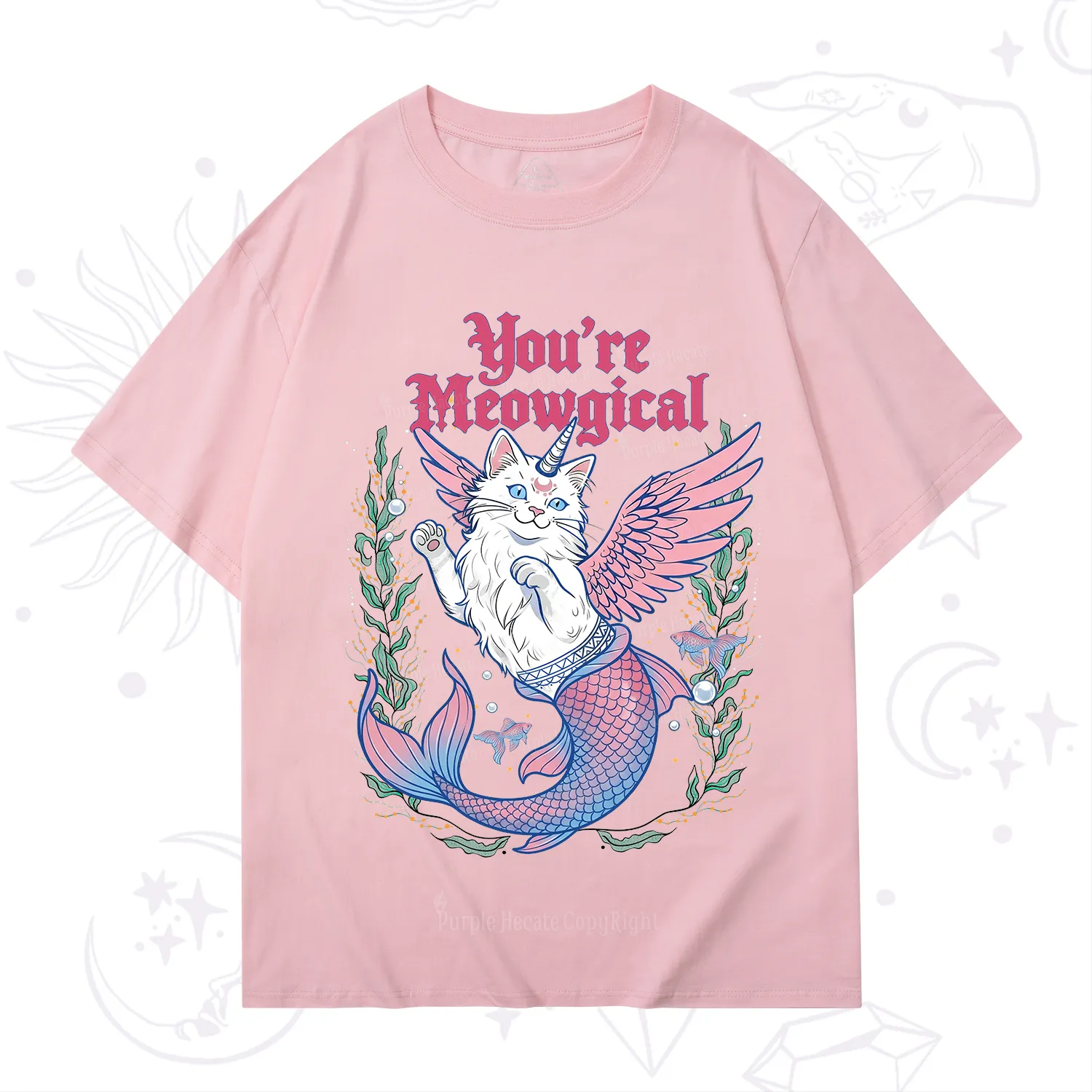 Purplehecate You're Meowgical T-Shirt