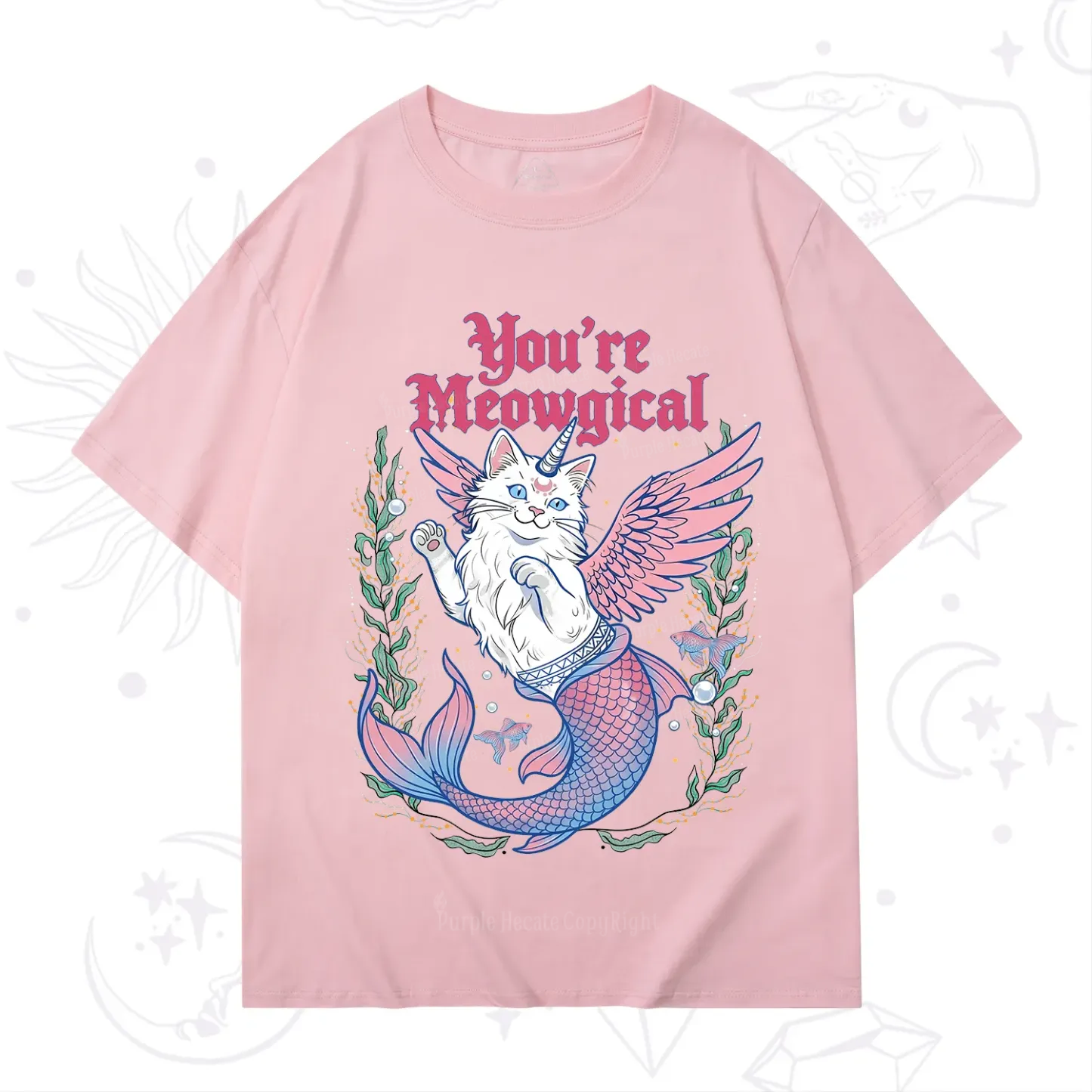 Purplehecate You're Meowgical T-Shirt