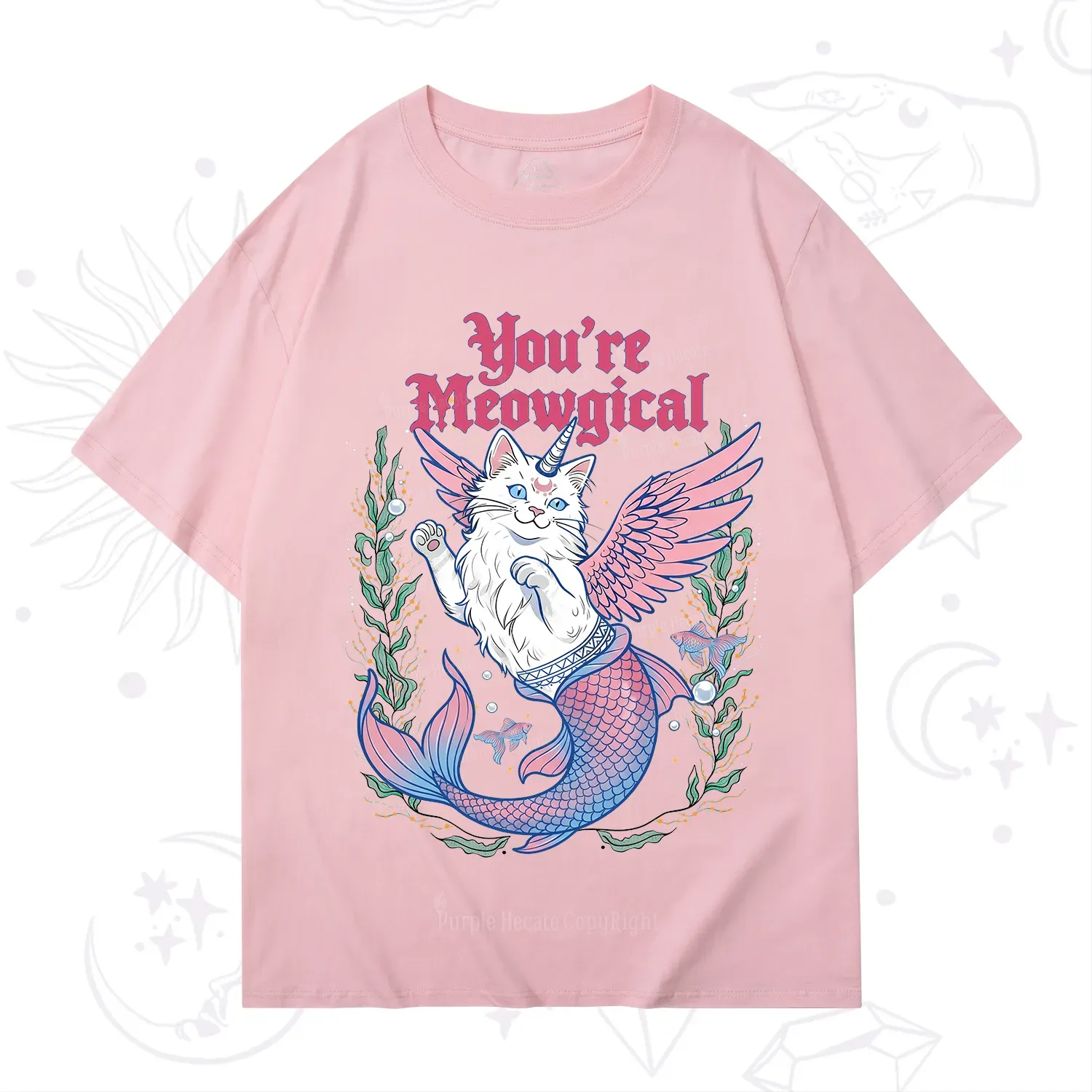 Purplehecate You're Meowgical T-Shirt