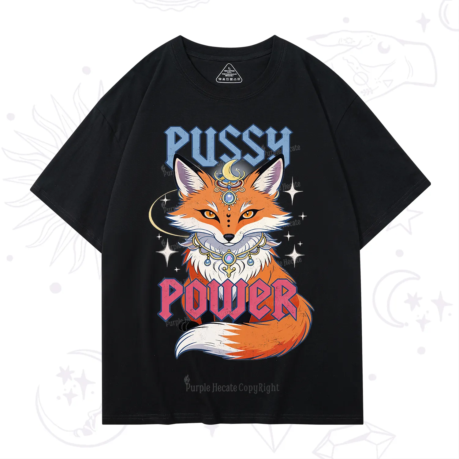 Purplehecate Pussy Power T-Shirt