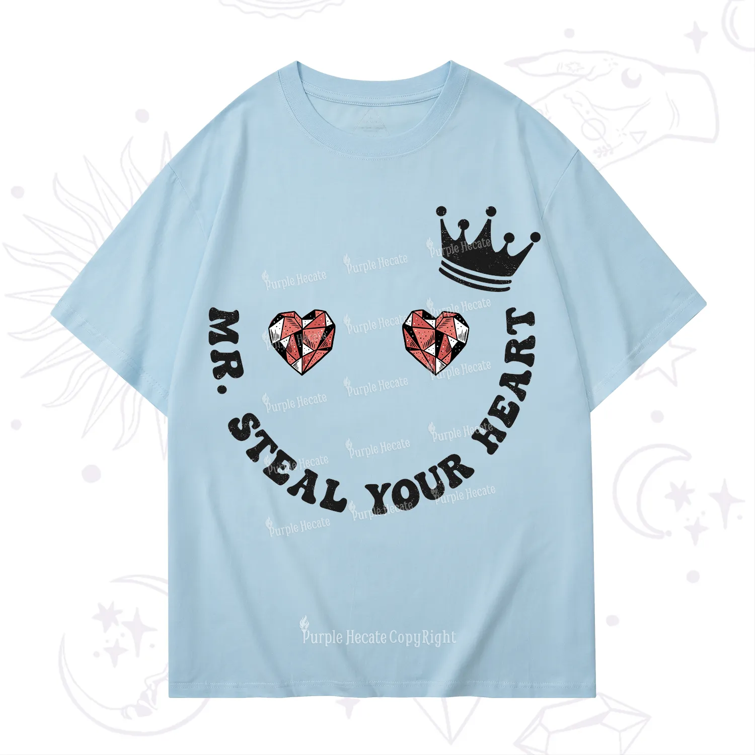Purplehecate Mr Steal Your Heart Valentine T-Shirt
