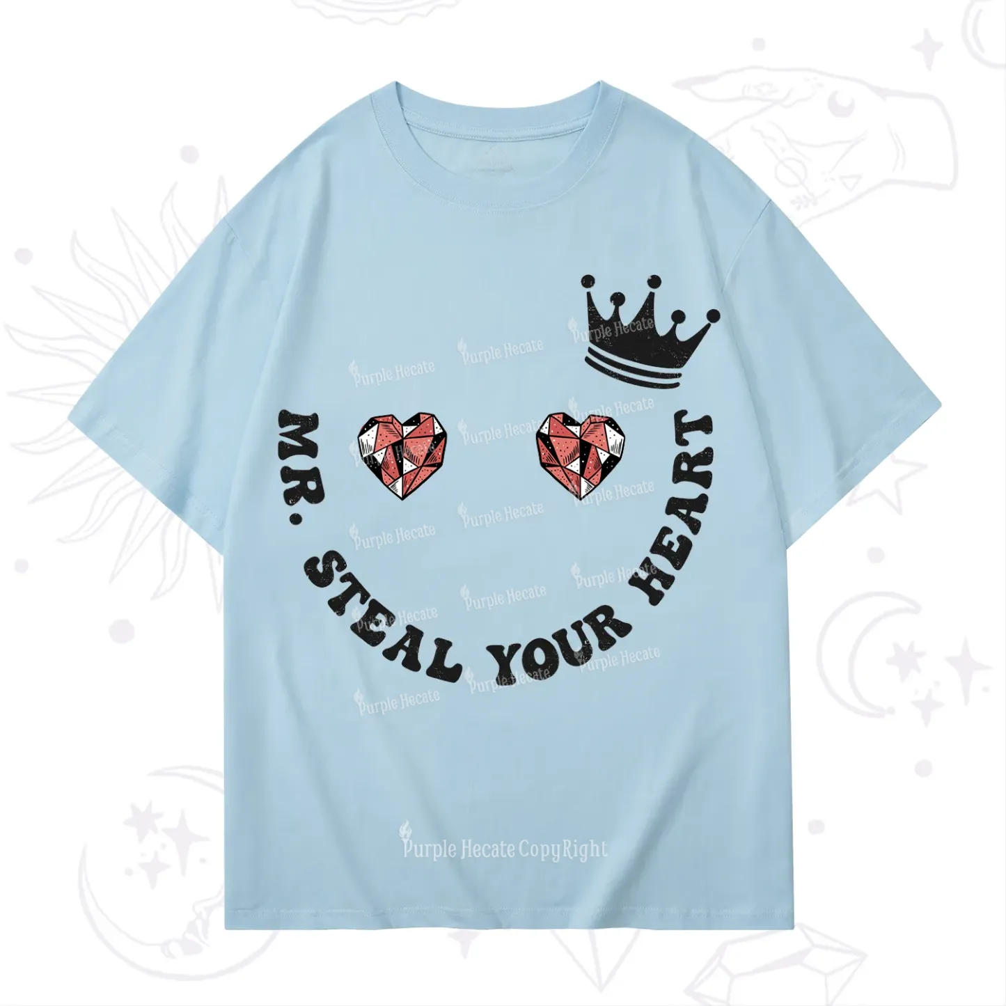 Purplehecate Mr Steal Your Heart Valentine T-Shirt