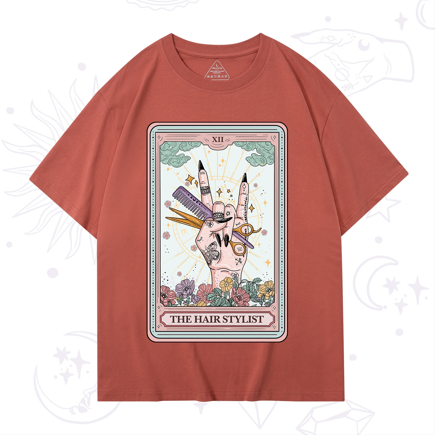 Purplehecate The Hair Stylist Tarot T-Shirt