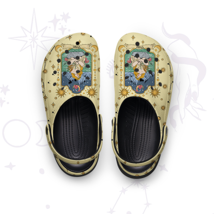 Purplehecate Virgo Zodiac Rubber Clogs