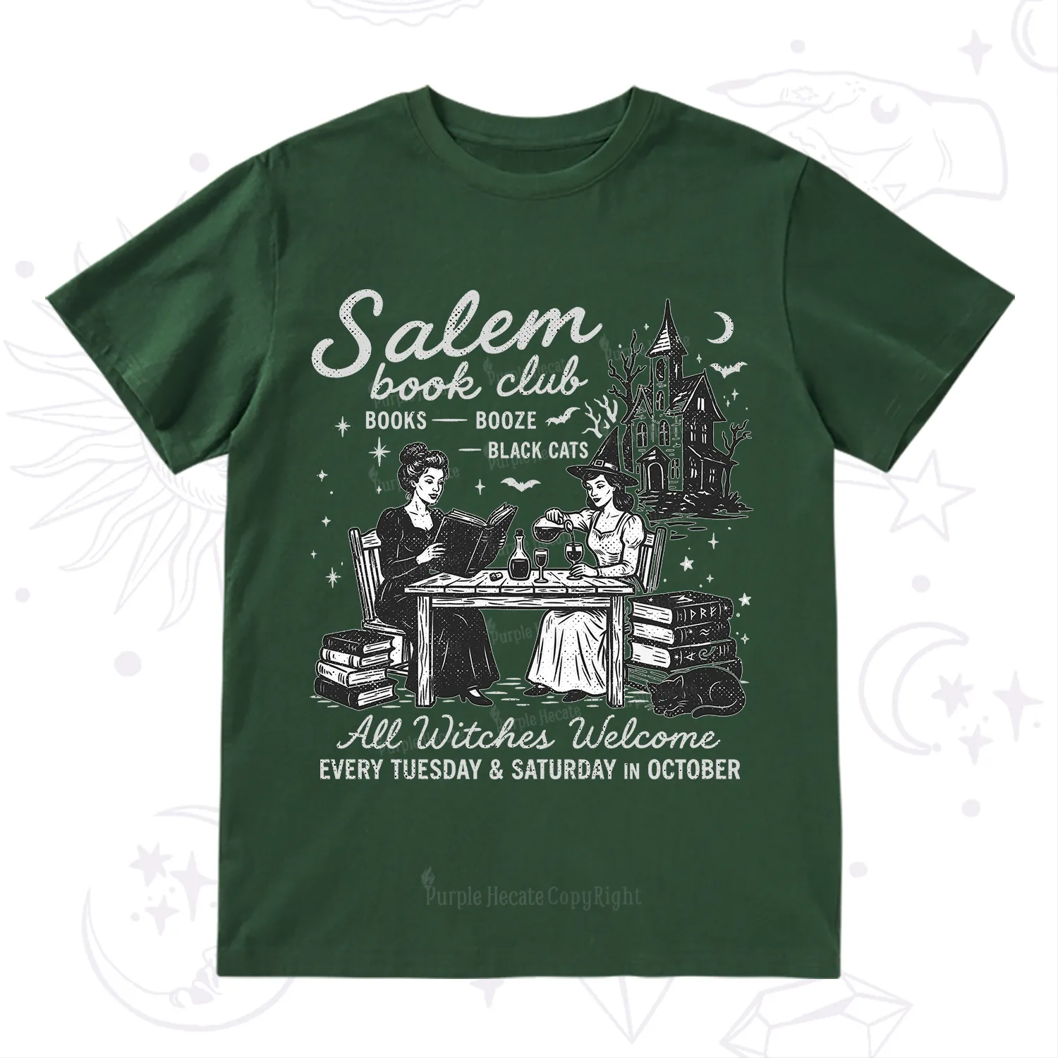 Purplehecate Salem Book Club T-Shirt