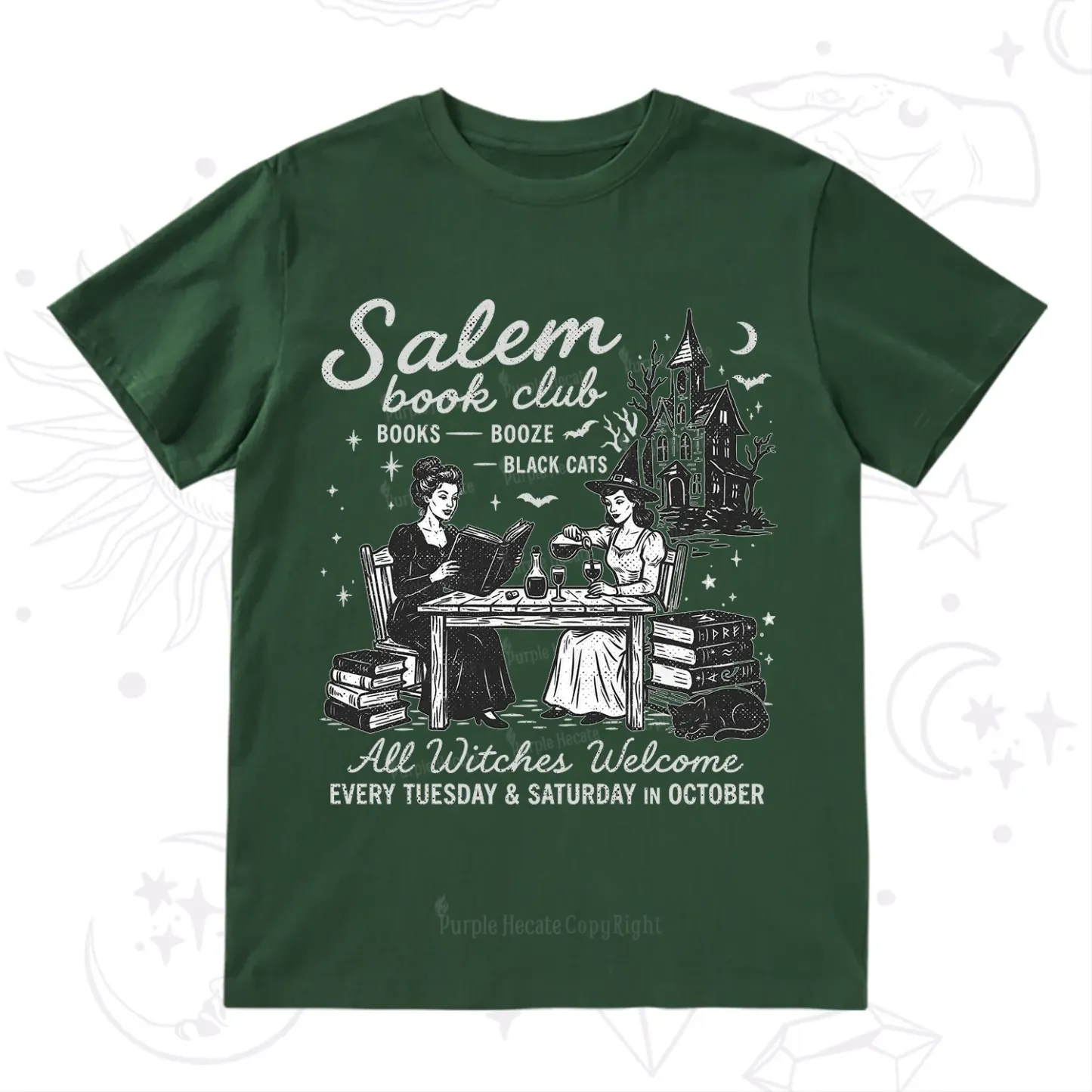 Purplehecate Salem Book Club T-Shirt