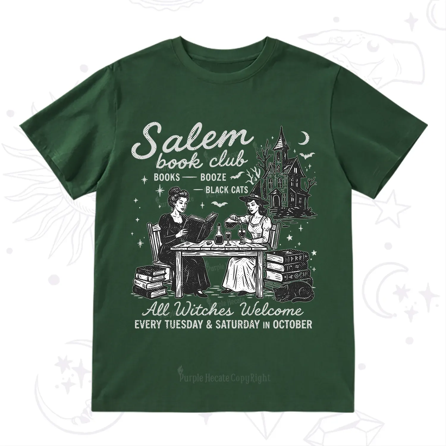 Purplehecate Salem Book Club T-Shirt