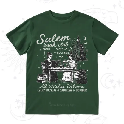 Purplehecate Salem Book Club T-Shirt