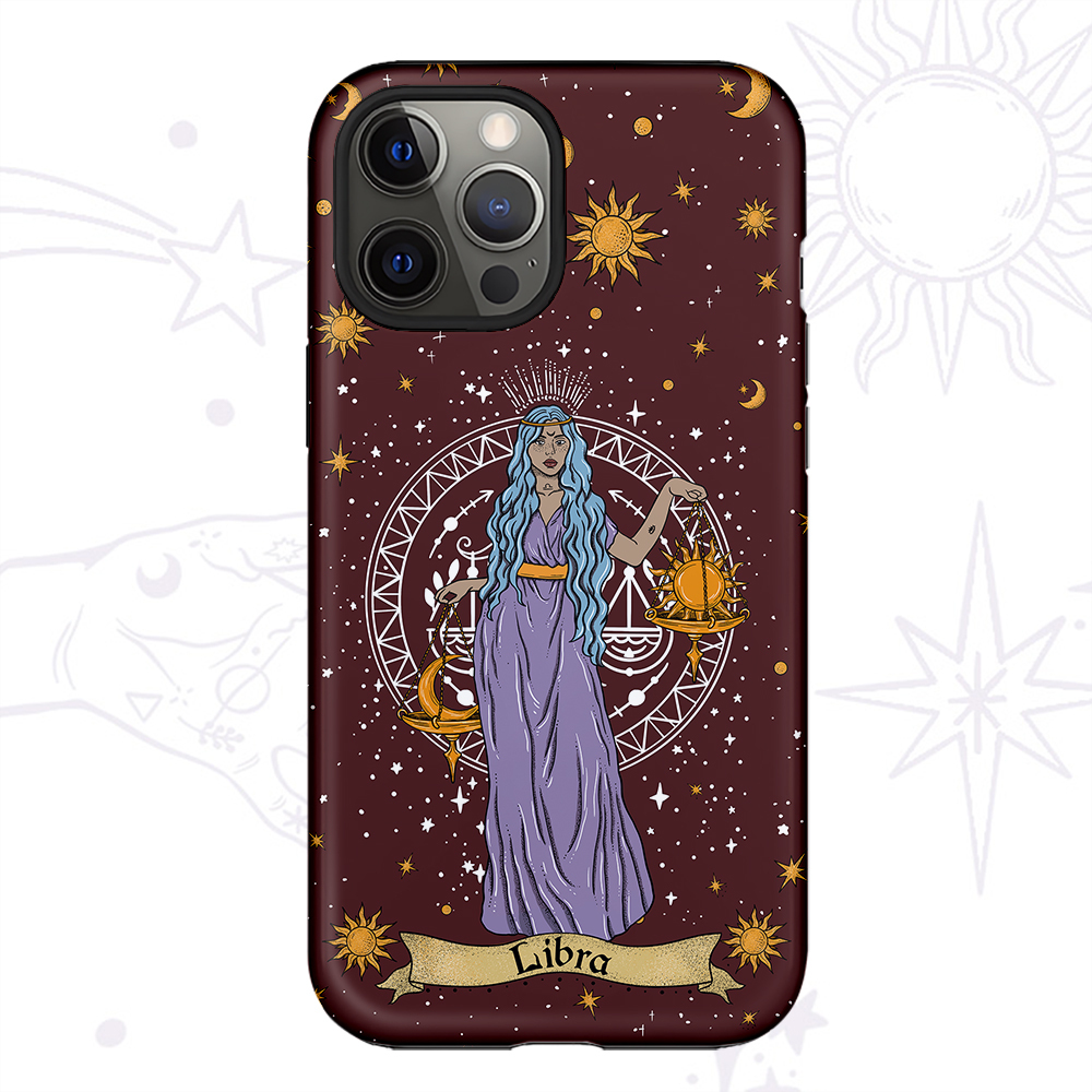 Purplehecate Libra Zodiac Phone Case