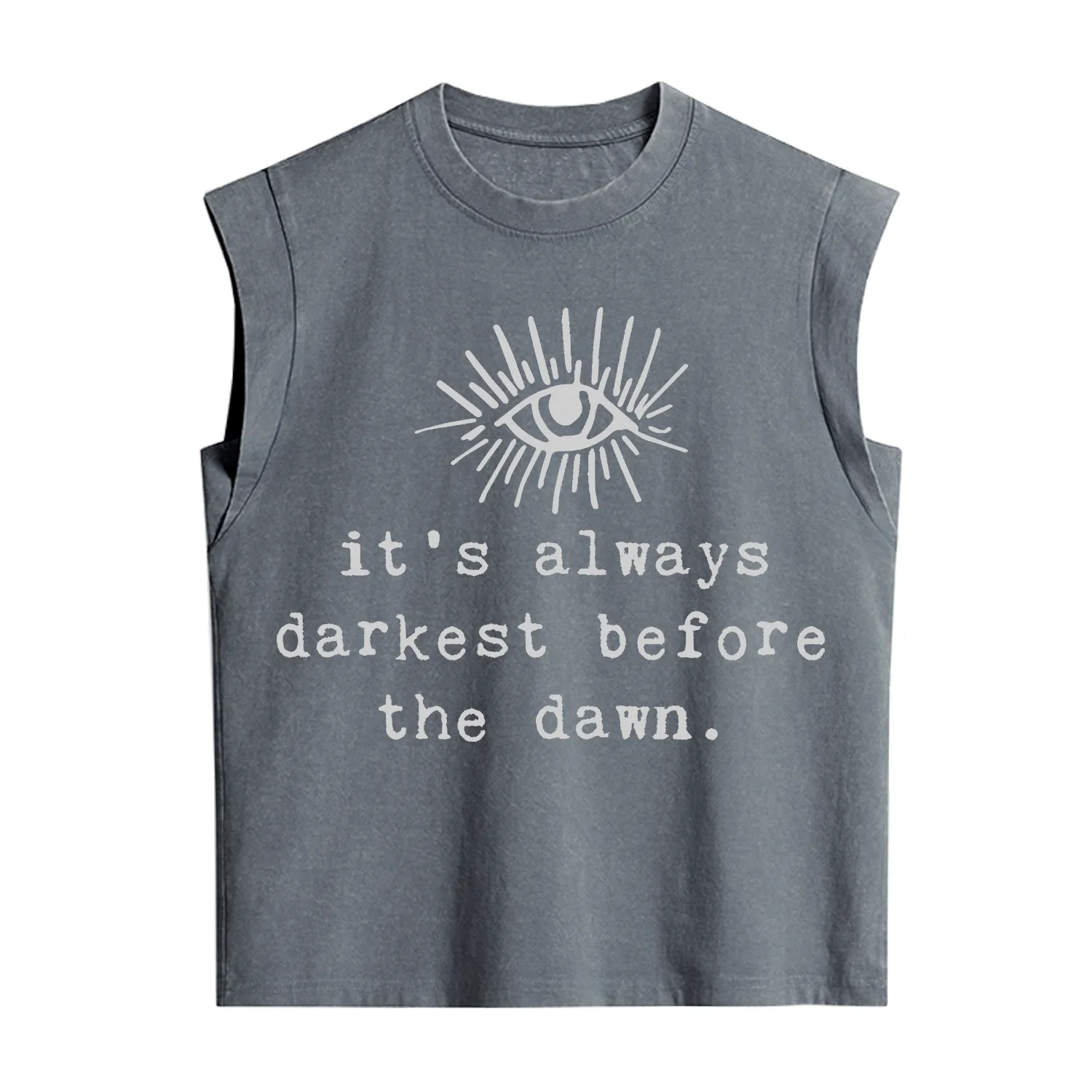 Purplehecate It's Always Darkest Before Dawn Vintage Washed Tank