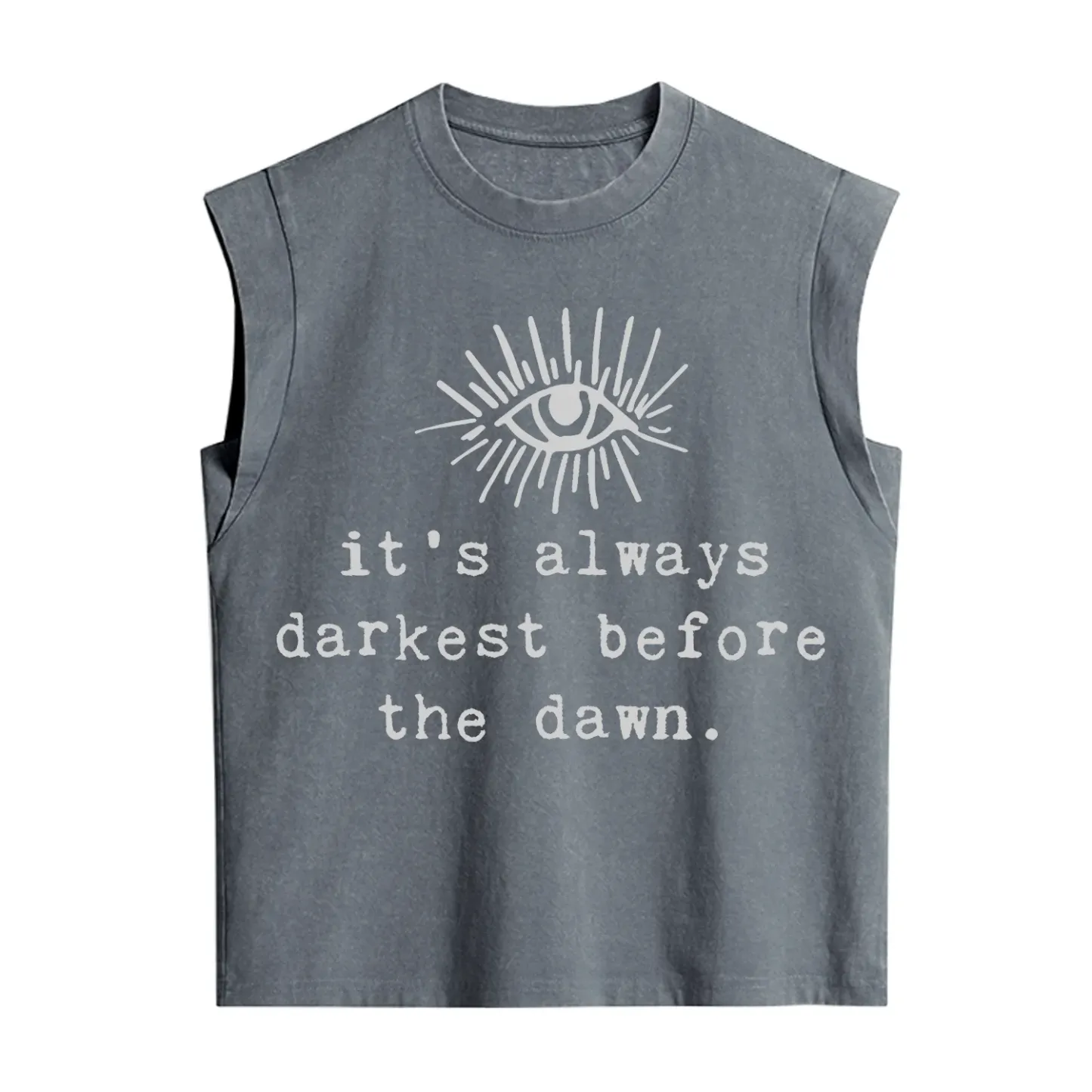 Purplehecate It's Always Darkest Before Dawn Vintage Washed Tank