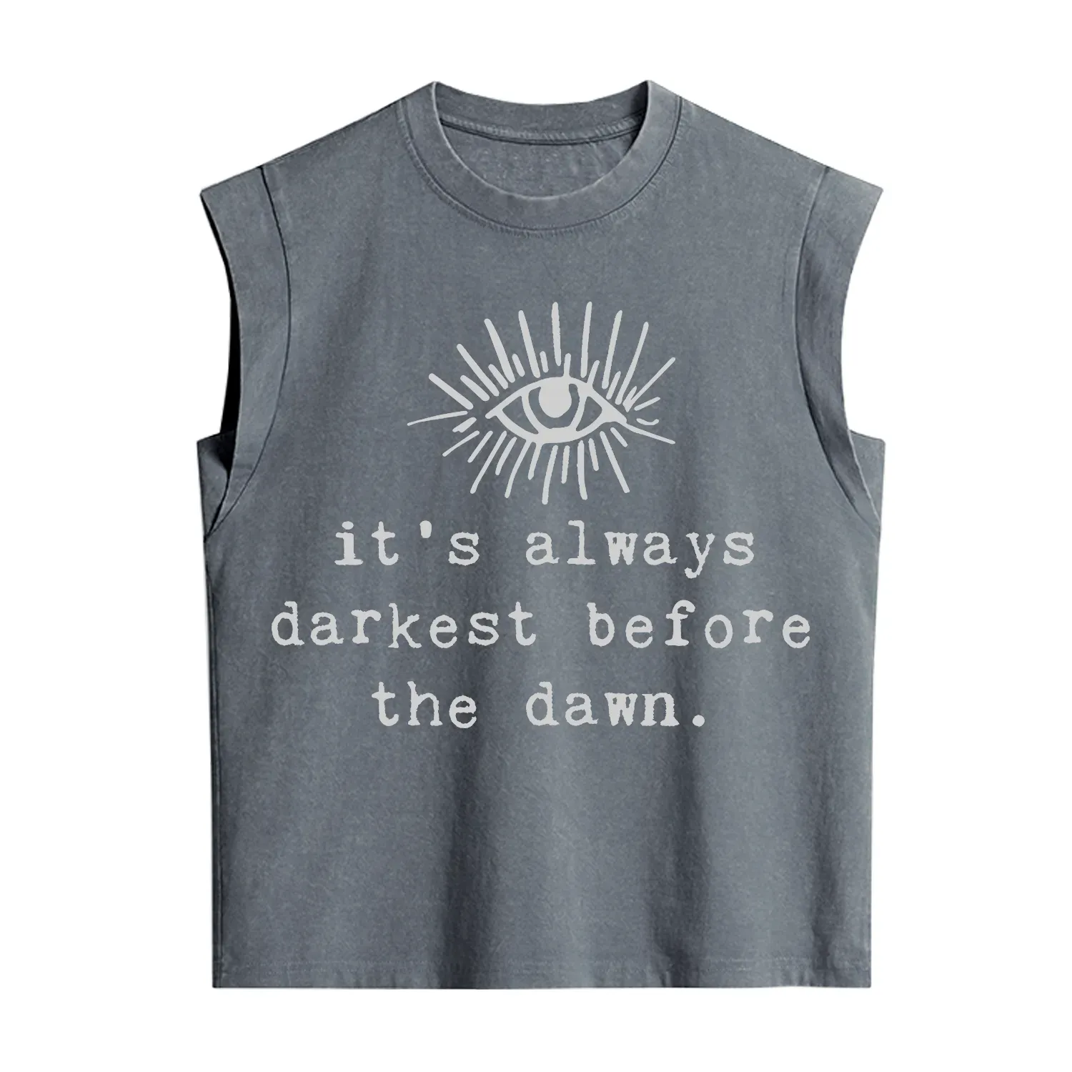 Purplehecate It's Always Darkest Before Dawn Vintage Washed Tank