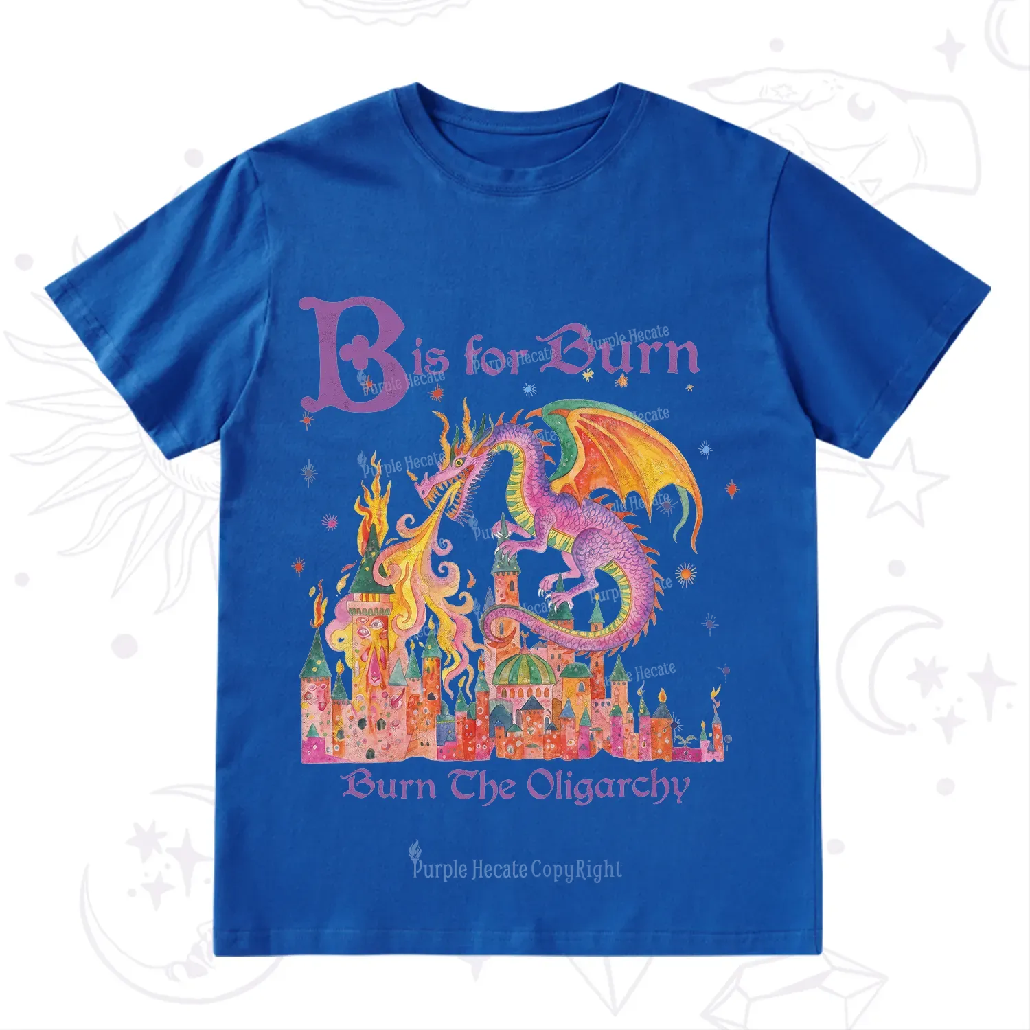 Purplehecate Burn The Oligarchy T-Shirt