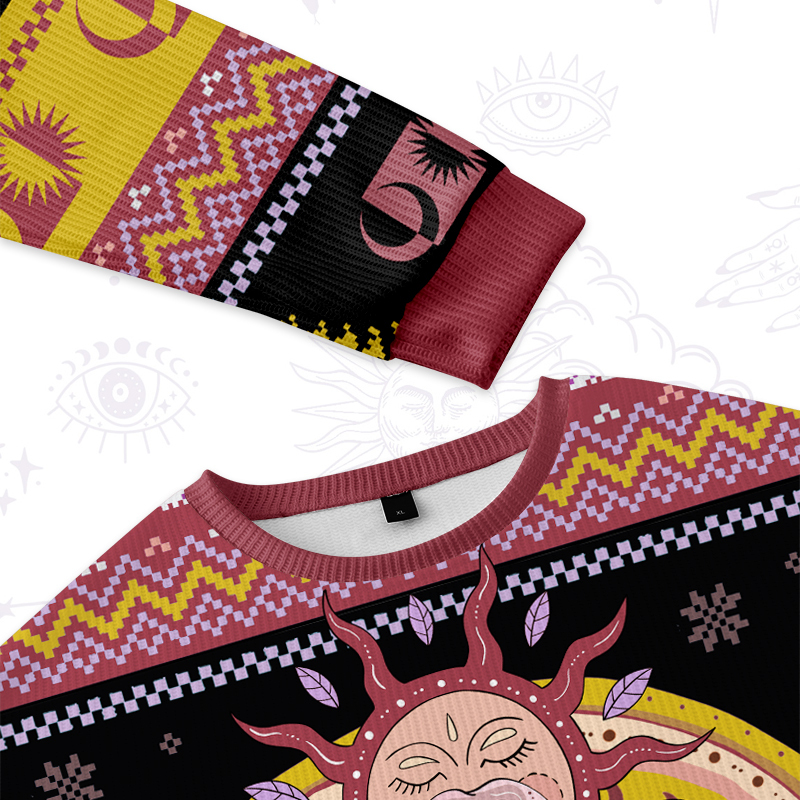 Purplehecate Rainbow Mama Ugly Christmas Sweater