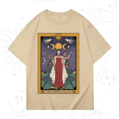 Purplehecate The Goddess Hecate Tarot T-Shirt