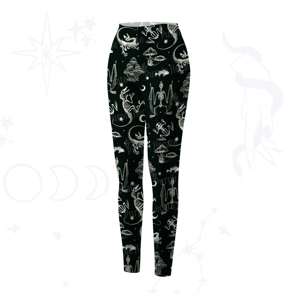 Purplehecate Prehistoric Fantasy Yoga Pants