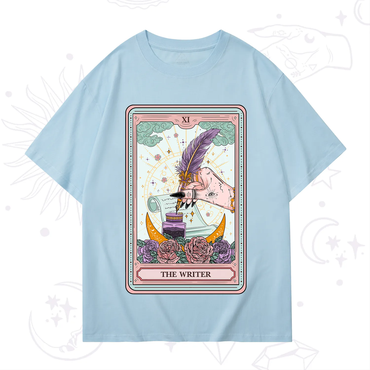 Purplehecate The Writer Tarot T-Shirt
