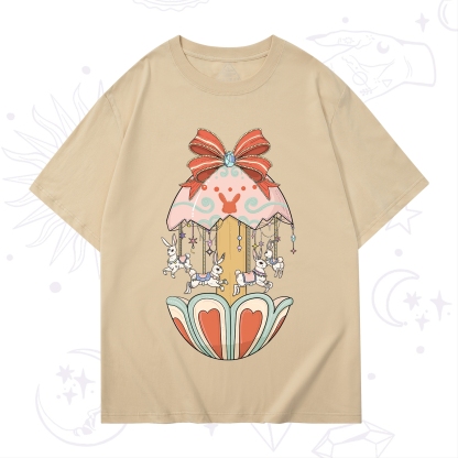 Purplehecate Bunny Carousel Easter T-Shirt