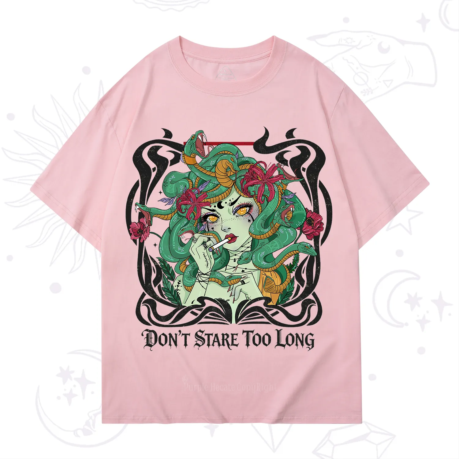 Purplehecate Don't Stare Too Long T-Shirt