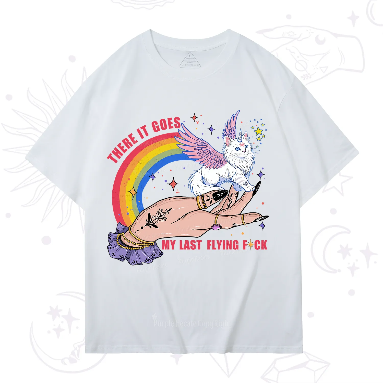 Purplehecate There It Goes My Last Flying F*ck T-Shirt