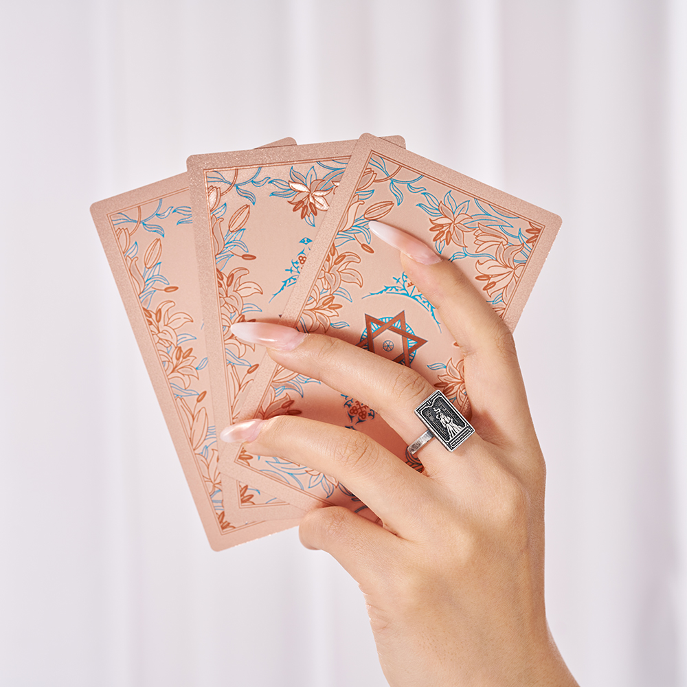 Purplehecate The High Priestess Tarot Sterling Silver Ring