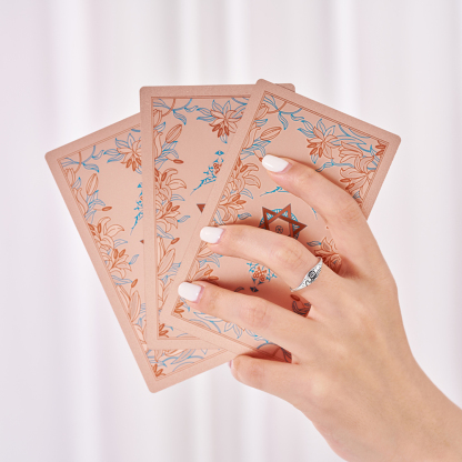 Purplehecate Celestial Eye and Wave Sterling Silver Ring