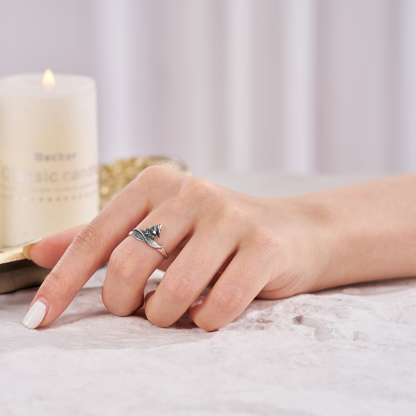 Purplehecate Magical Witch Hat Sterling Silver Ring