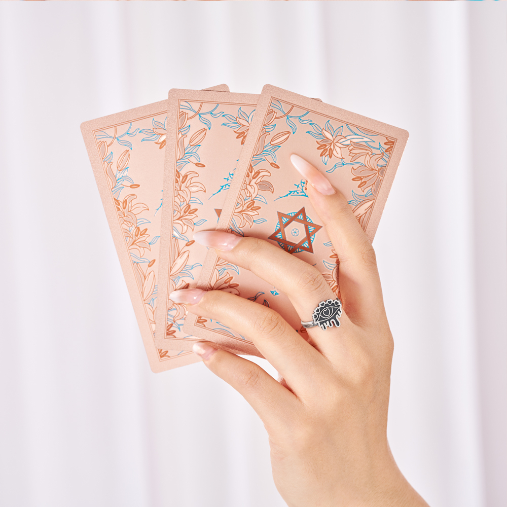 Purplehecate Heartful Eye Drip Sterling Silver Ring