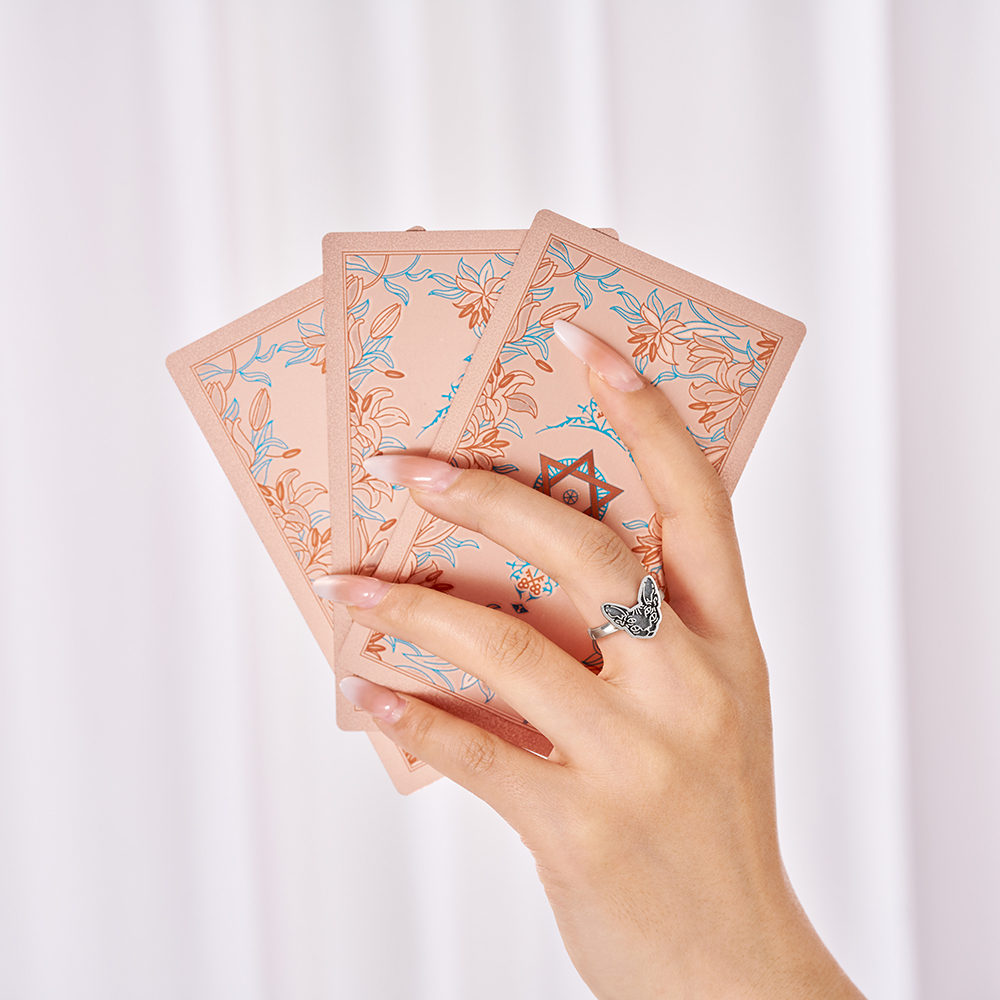 Purplehecate Mystical Cat Sterling Silver Ring