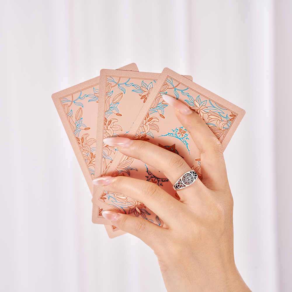 Purplehecate Star of David Sterling Silver Ring
