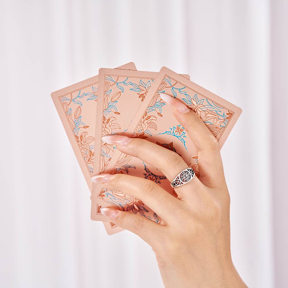 Purplehecate Star of David Sterling Silver Ring