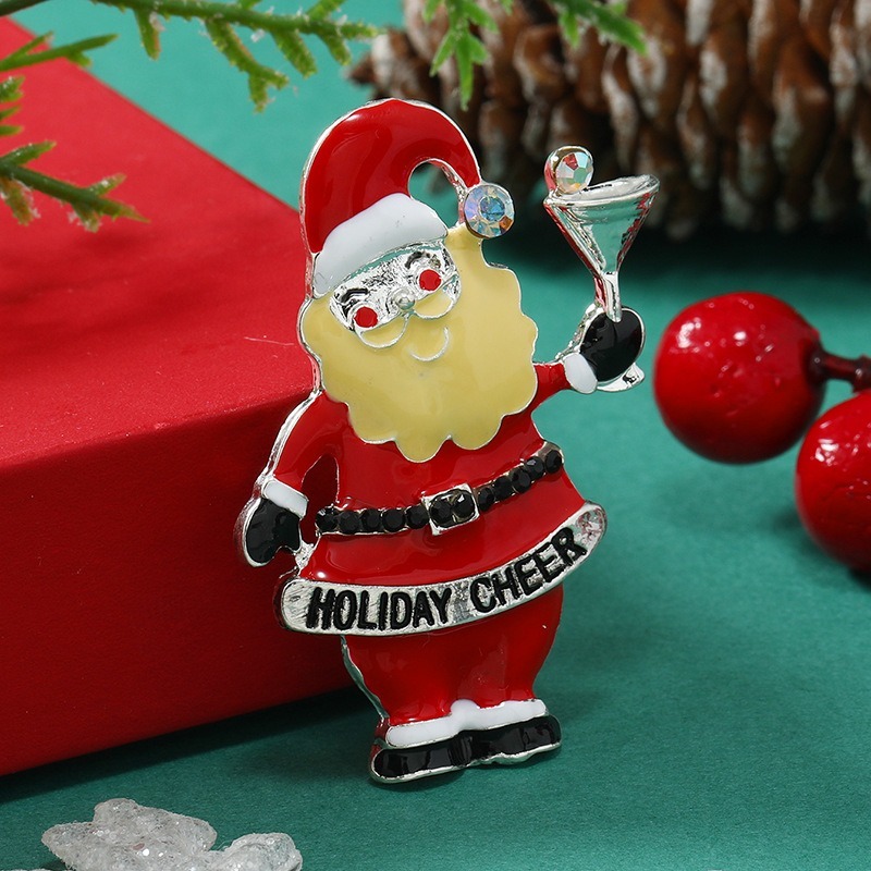 Purplehecate Santa Claus Christmas Tree Pin