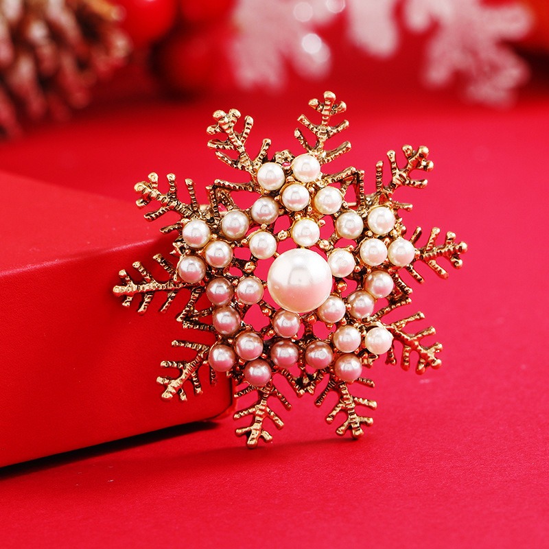 Purplehecate Christmas Snowflakes Pin