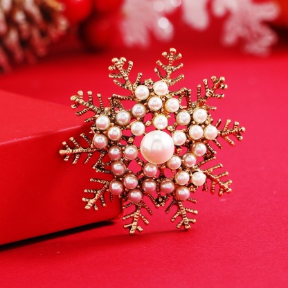 Purplehecate Christmas Snowflakes Pin