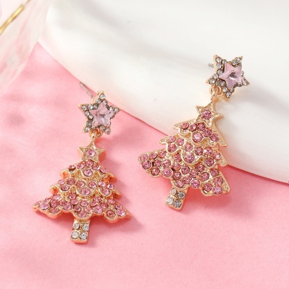 Purplehecate Christmas Tree Earrings