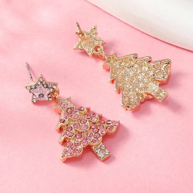 Purplehecate Christmas Tree Earrings