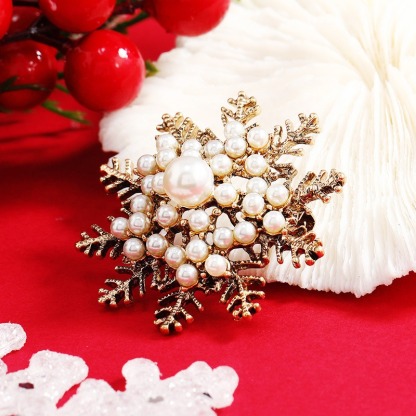 Purplehecate Christmas Snowflakes Pin