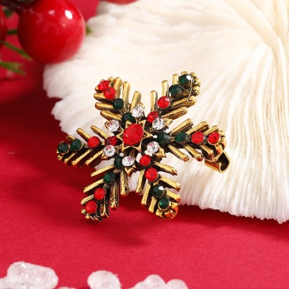 Purplehecate Christmas Snowflake Pin
