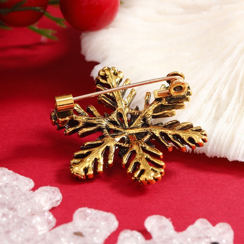 Purplehecate Christmas Snowflake Pin